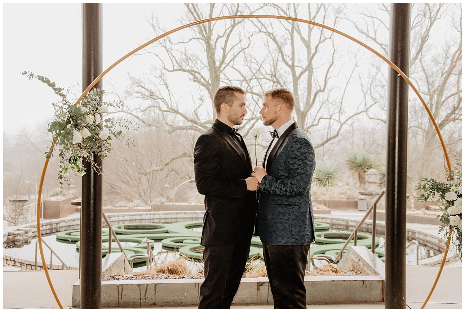  Atlanta Botanical Gardens Same Sex Wedding   
