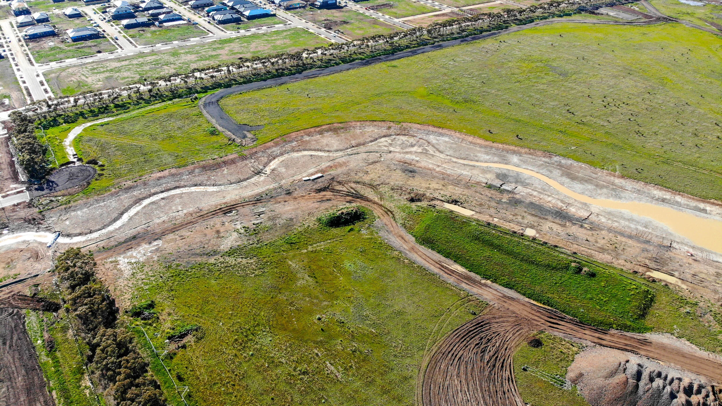 Wetlands, Retarding Basins & Streamworks — Max Bright and Sons