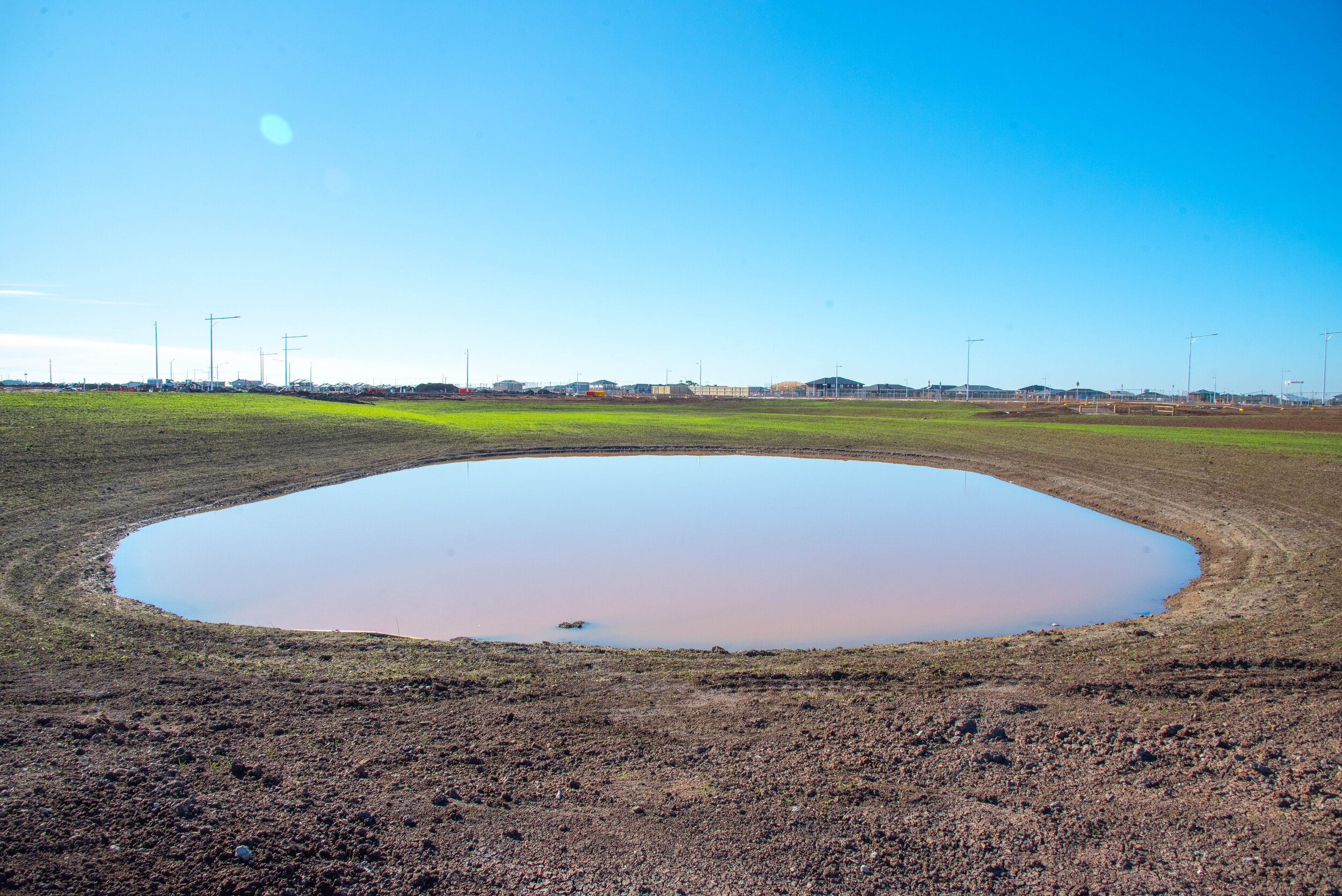 Wetlands, Retarding Basins & Streamworks — Max Bright and Sons