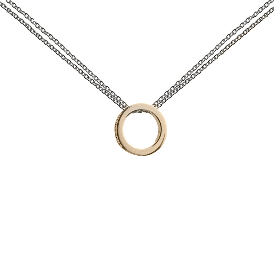 TORY \u0026 KO. 9ct Gold Charm Necklace with 