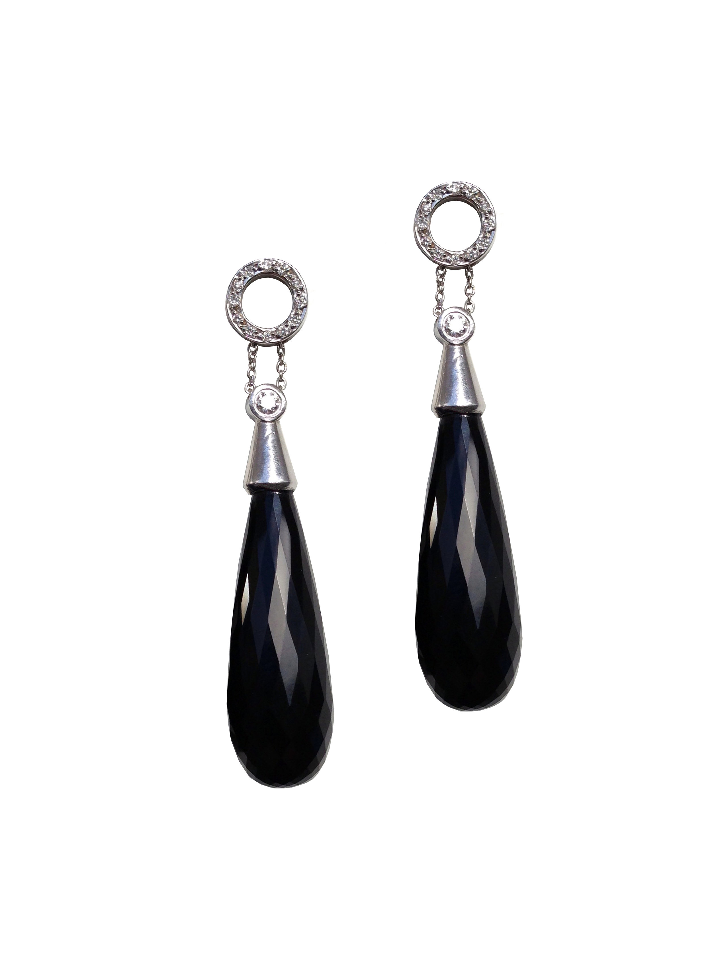 Black Onyx and Diamond Earrings in 18ct White Gold copy.jpg