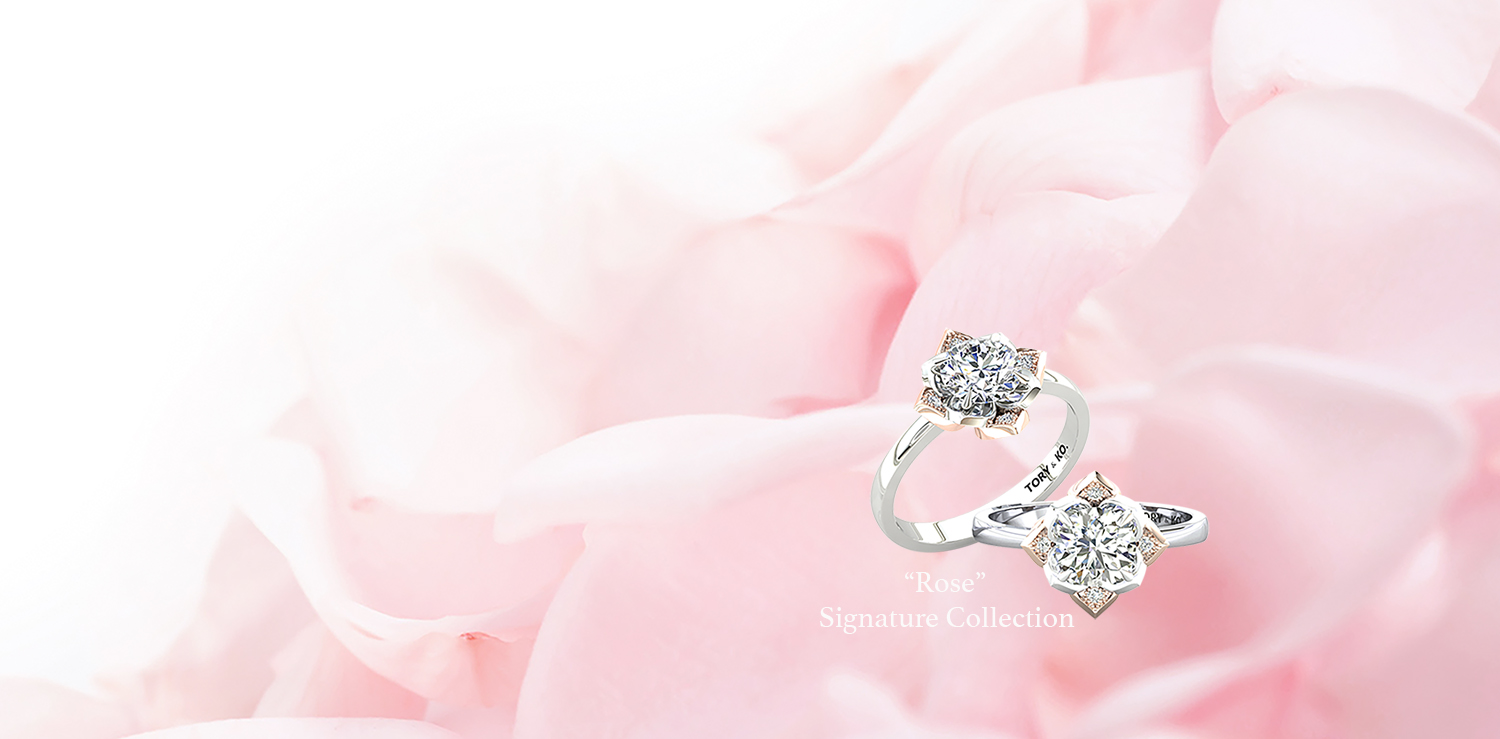 Rose Engagement Ring