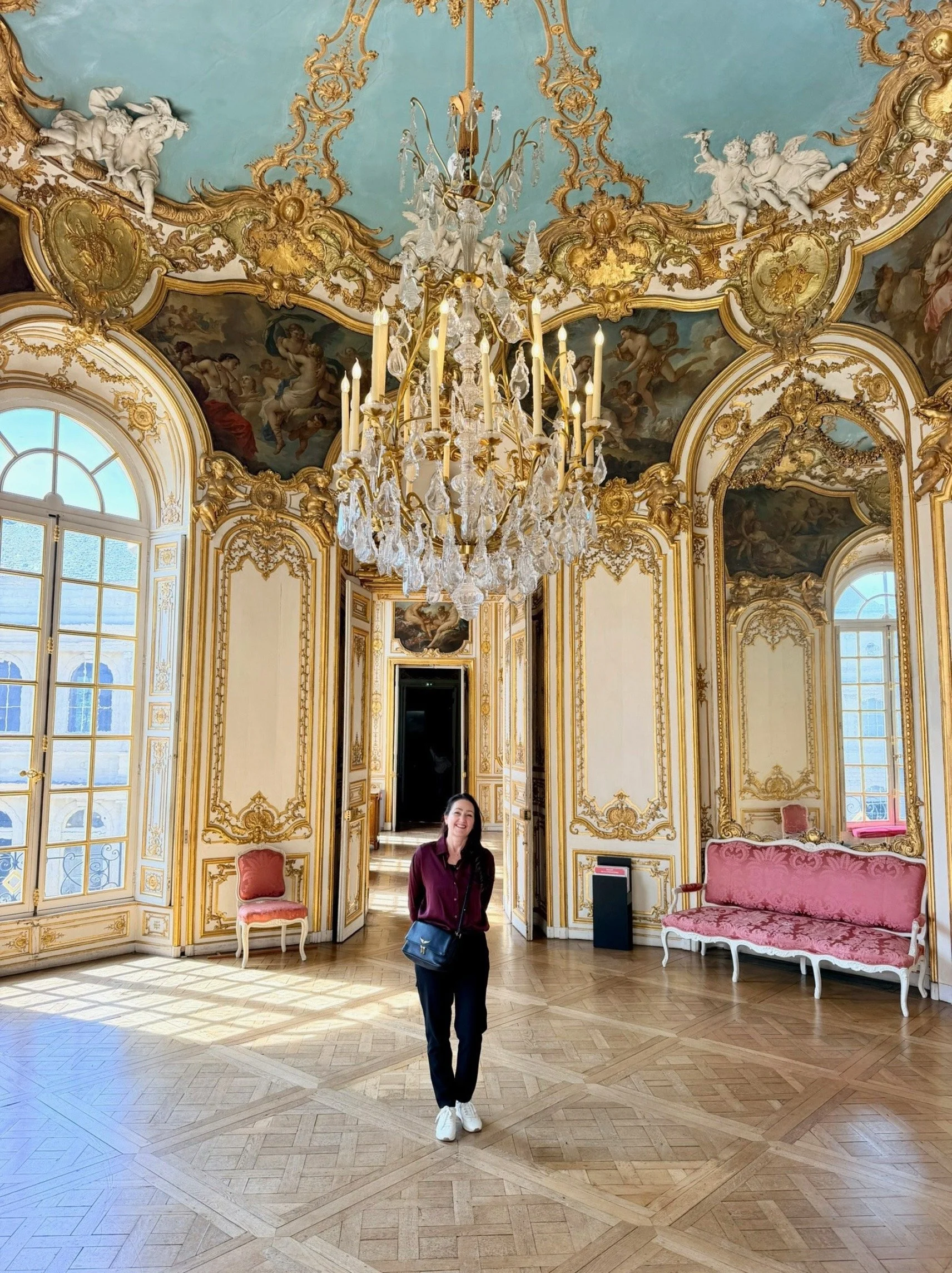 Kirstin at Hotel Soubise (French National Archives) in Paris.JPG