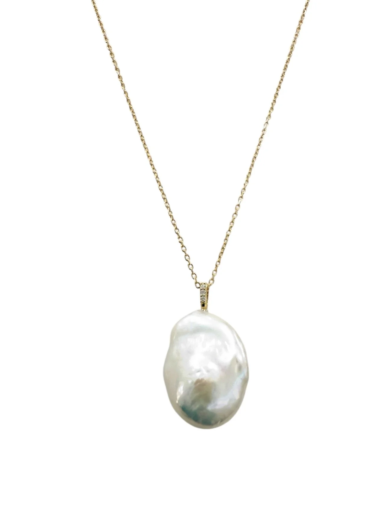Baroque Pearl wirh Diamonds in Rose Gold.JPG