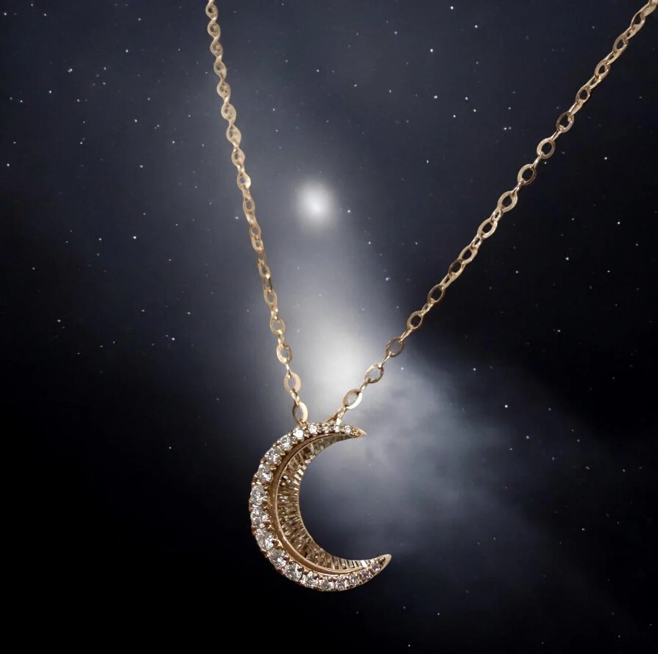 Diamond Moon Pendant 18ct Rose Gold.jpg