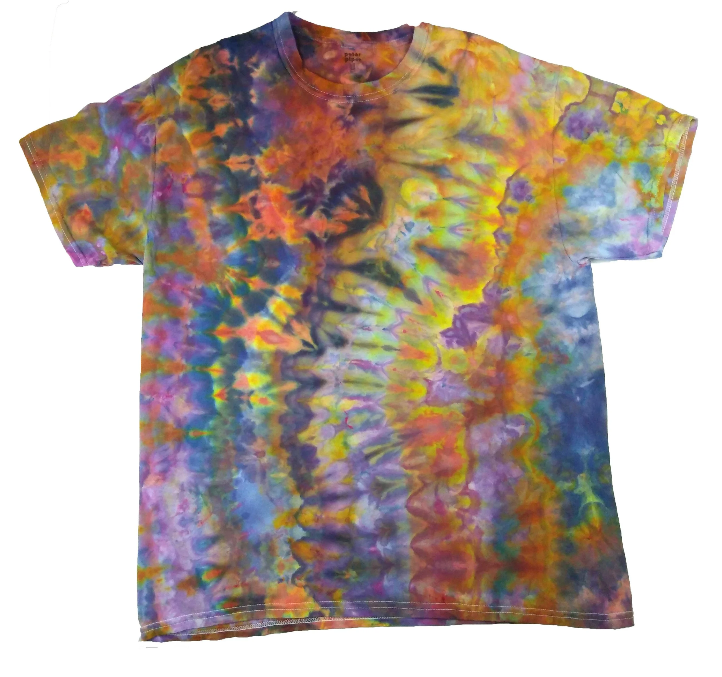 Ice dye tee shirt
