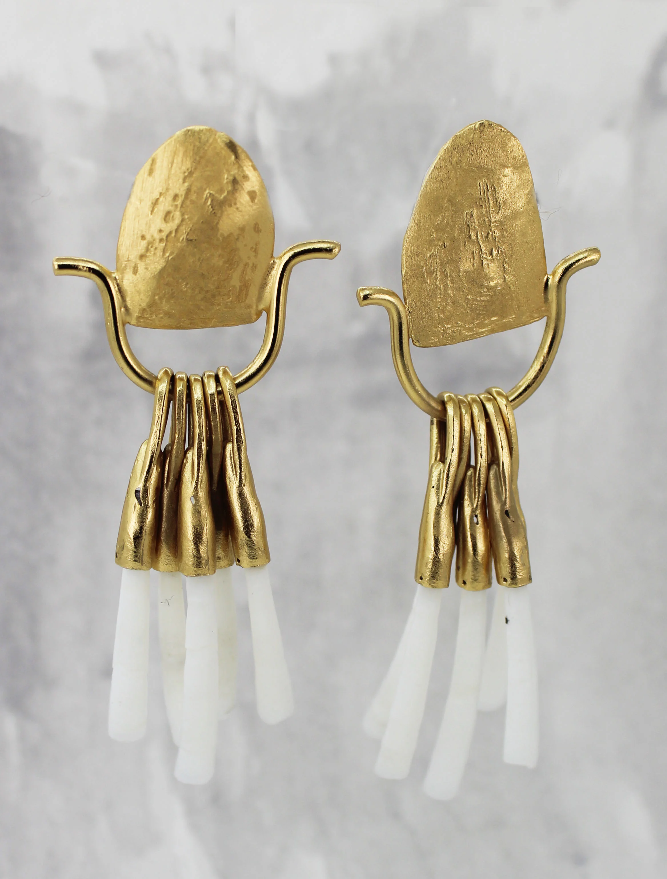 Captive Chamber Shell Chandelier Earrings Lingua Nigra1.jpg