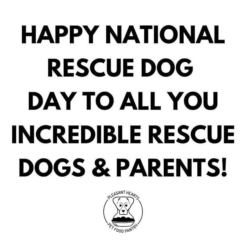 🐾Happy National Rescue Dog Day🐾

We did this last year to celebrate &amp; had such fun, we want to do it again: 
(Copy &amp; paste for your pets in a message)

My name is: 

My nicknames:

My breed is: 

My age is: 

My favorite human food is: 

My