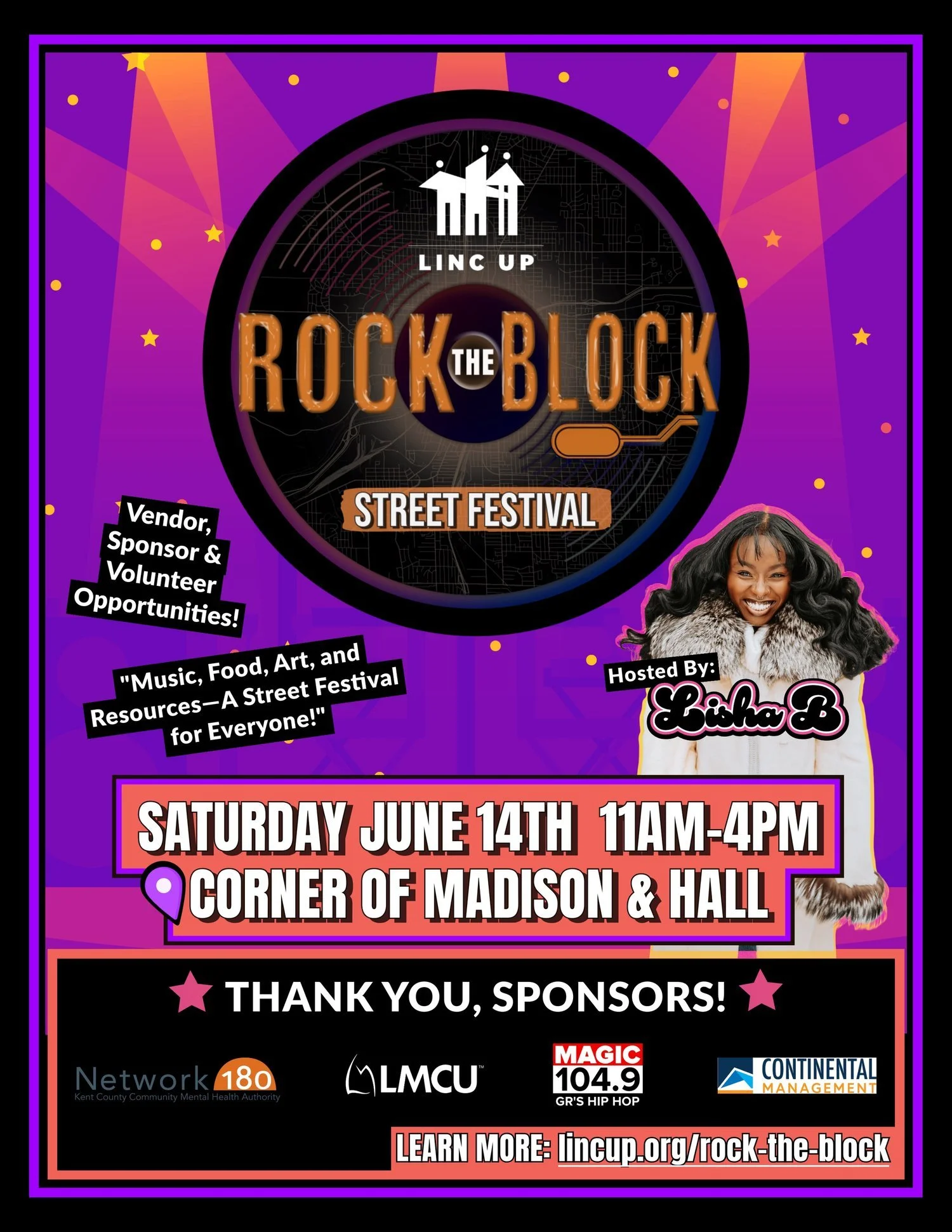 Linc Up Rock the Block 2025