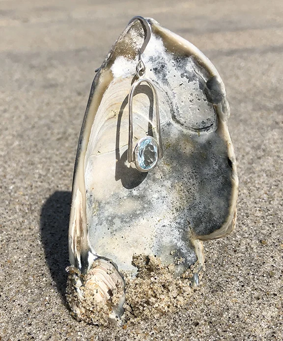 aquamarine earrings