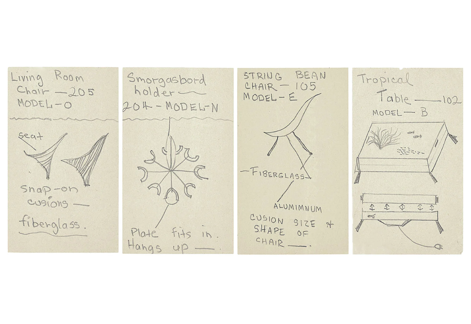  Furniture catalog, at seven years old, Detroit. 