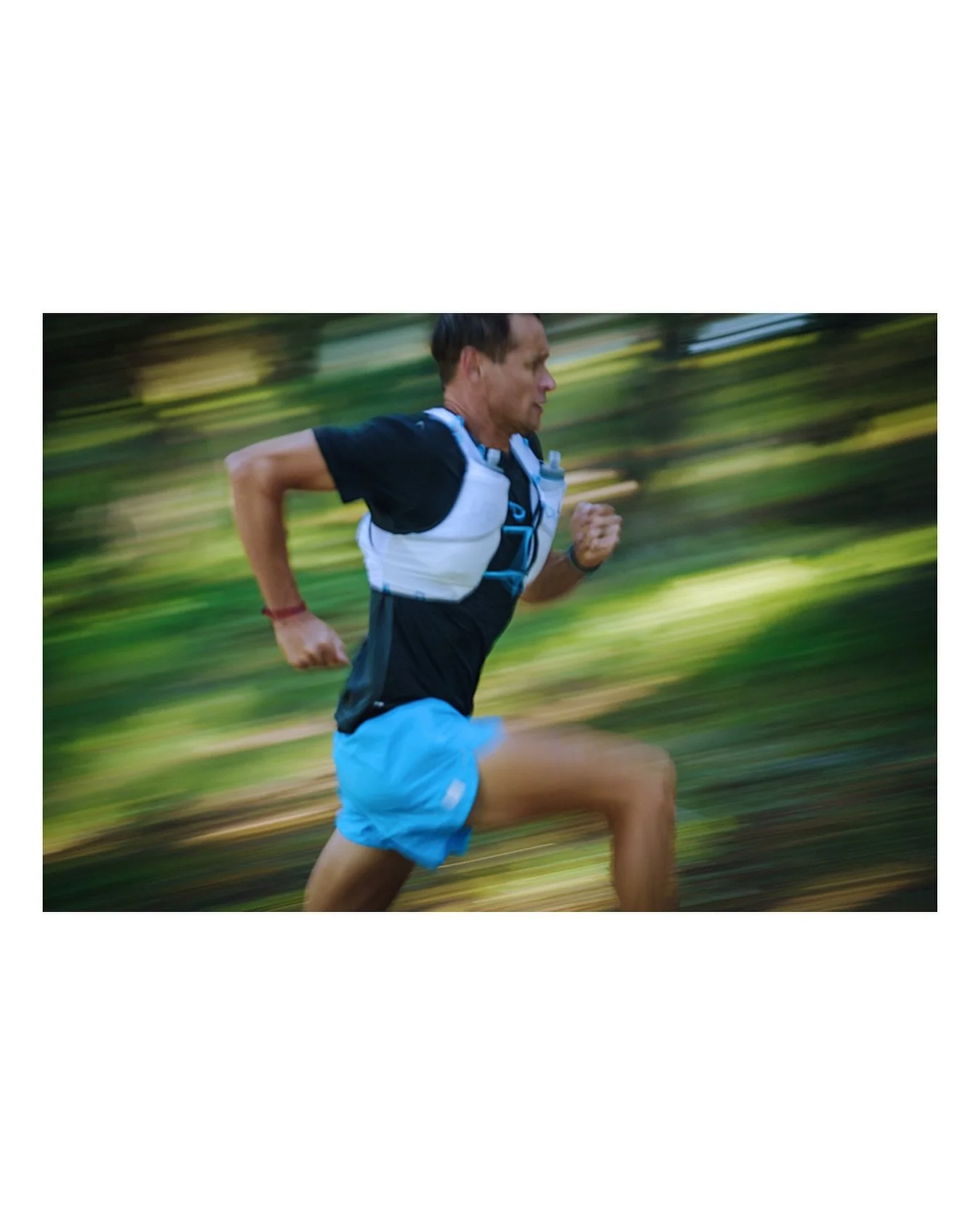 Time over distance = Speed.