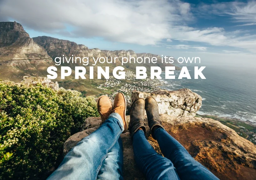 A recent study of 2,000 Americans found that while we want to relax and get away from our daily routine, we don’t seem to want a break from our phones. Whether on a beach, by the pool or in a museum, results showed the average American checks their phone five times an hour, or once every 12 minutes, while on vacation. K.C. O’Rourke, a START parent, shares how she and her husband made a plan to do things differently…