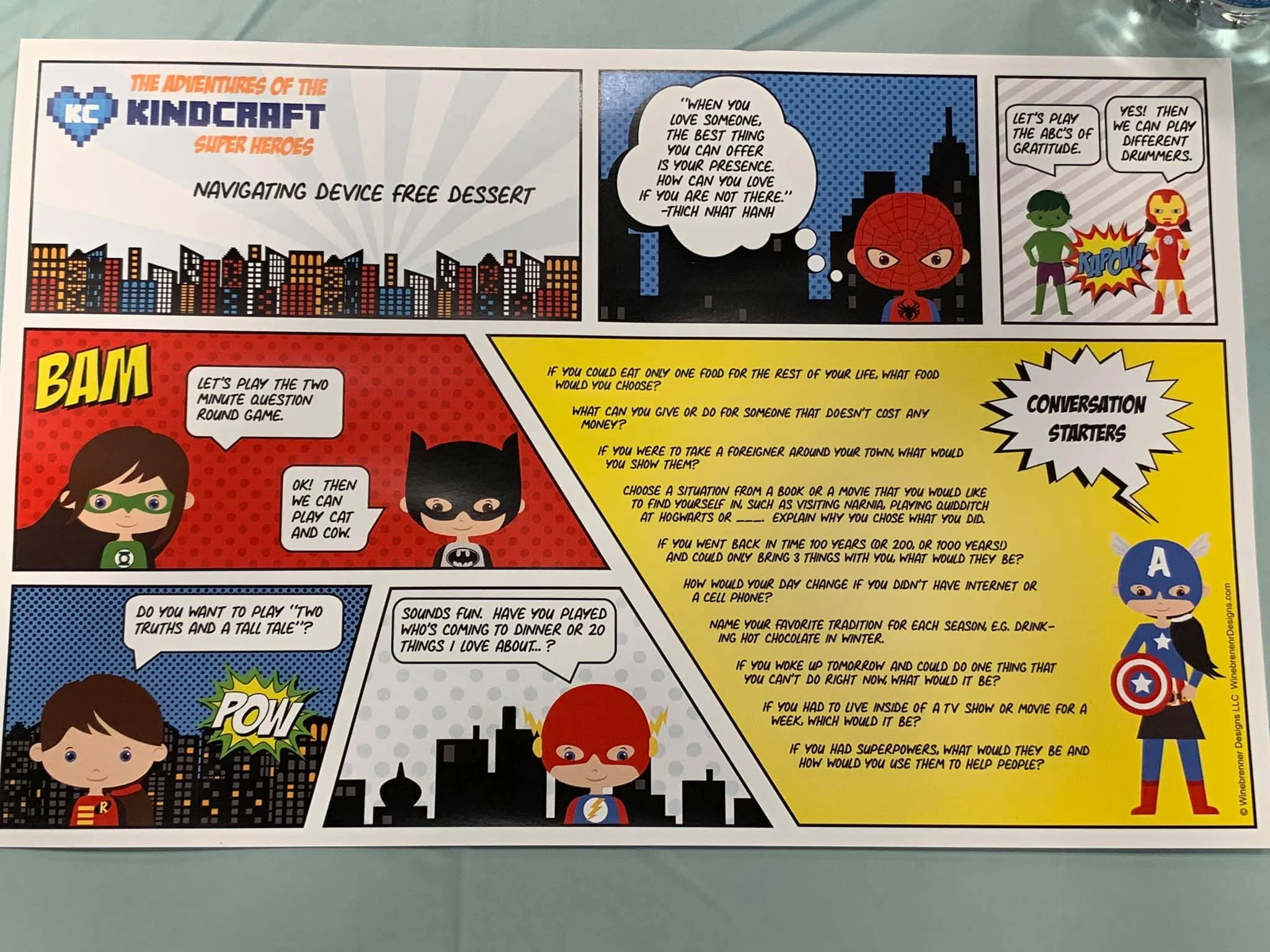 START + Kindcraft = Device Free Dessert! — Screen Sanity (formerly START)