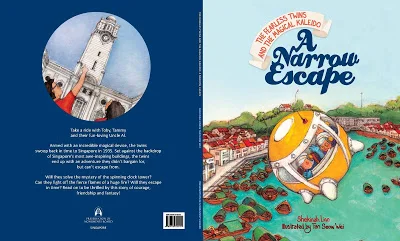 The Fearless Twins and the Magical Kaleido - A Narrow Escape (Front & Back Cover), 2012