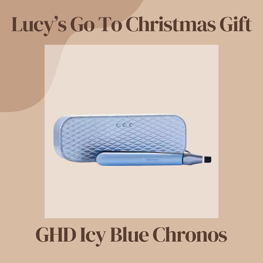 ✨ HOT LOCS GIFT GUIDE ✨

Lucy&rsquo;s go to gift this Christmas if the limited edition Icy Blue GHD Chronos! With its amazing one pass technology this styler makes straightening and curling your hair even faster and smoother. 

For $475 get this amaz