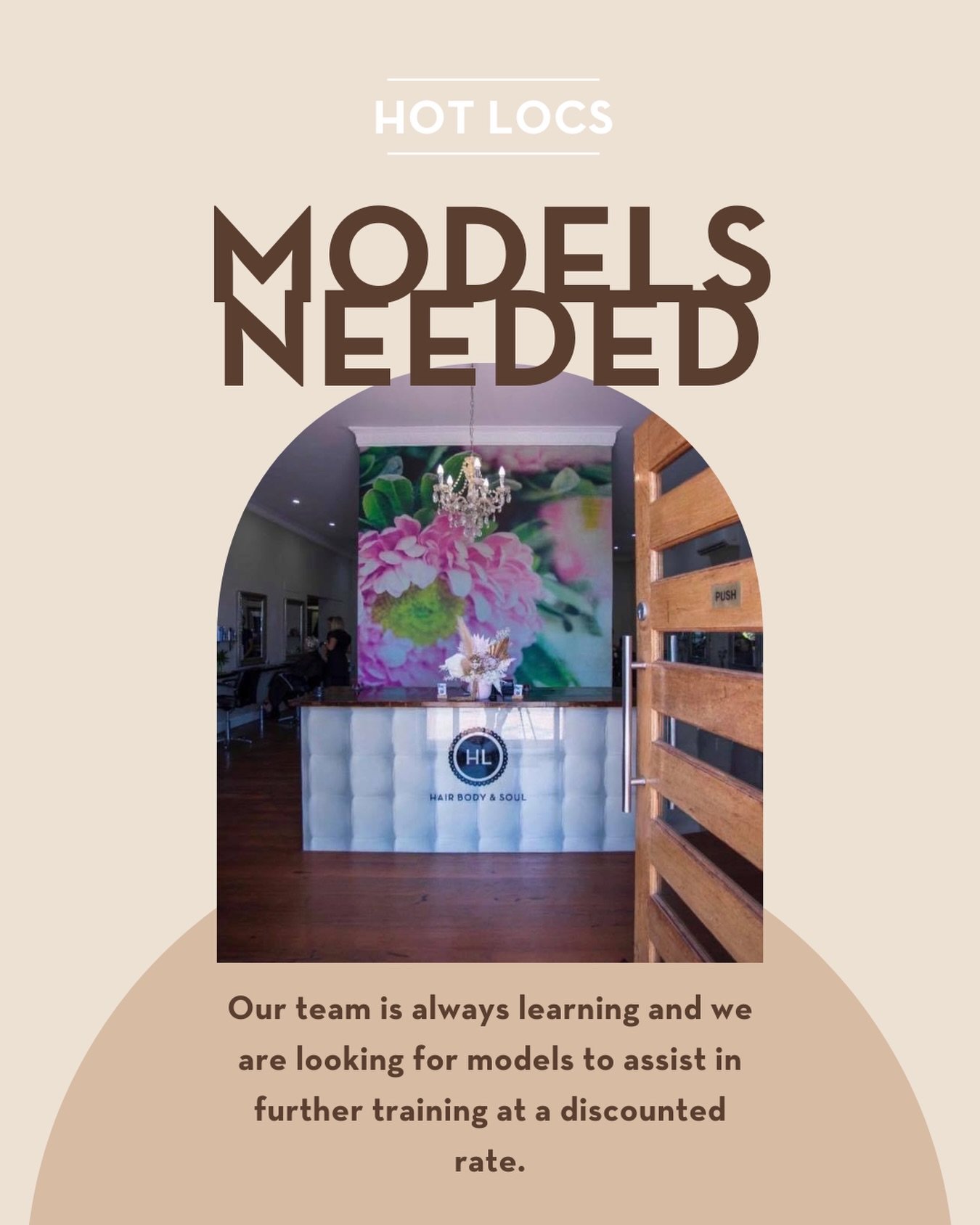 ✨ TAPE EXTENSION MODELS NEEDED ✨

We are on the look out for tape extension models for training! 

Models must come in for a complimentary consultation so we can discuss initial costs, maintenance and colour match prior to us ordering the extensions 