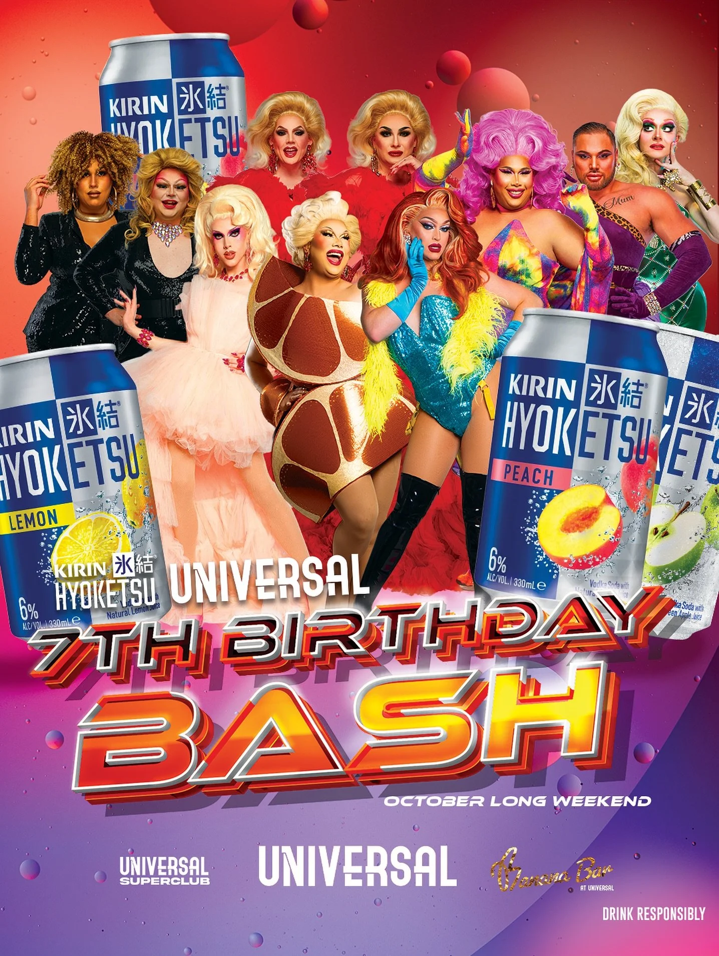 The October Long Weekend 2018, after the Golden Years of the Midnight Shift, and a year hiatus, Universal Sydney opened her doors and left her stamp on Sydney Nightlife! 

A lot has happened over the past 7 years, and we are FINALLY ready to let our 