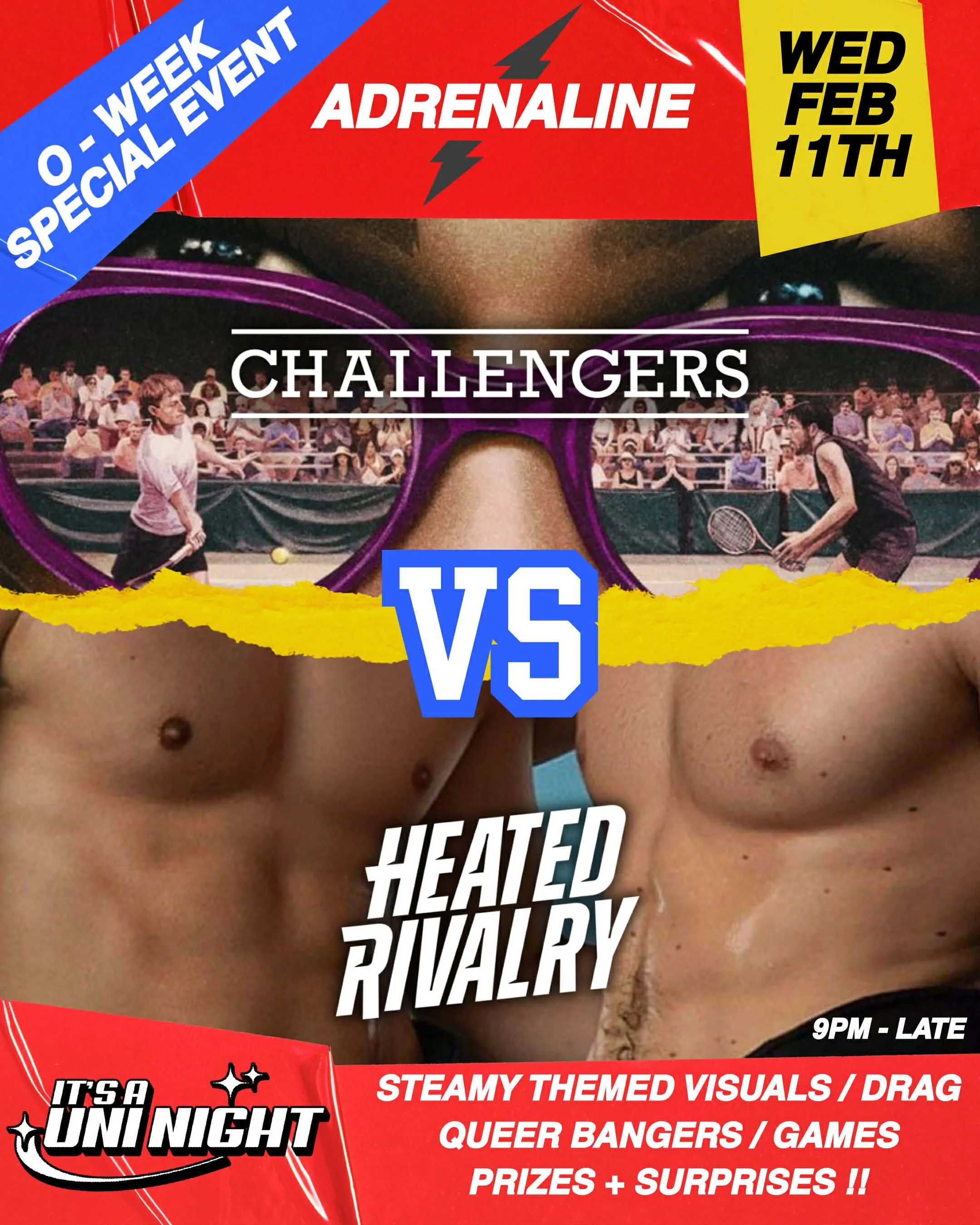 UNI NIGHT | Challenges vs Heated Rivalry