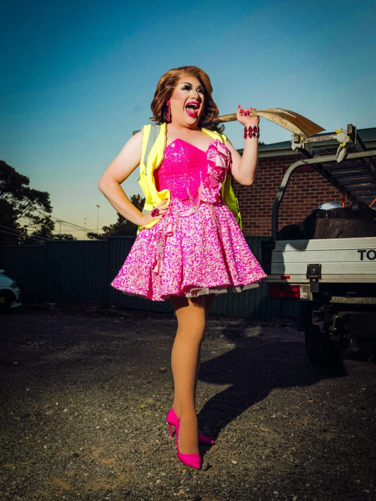 All work and no play? But it&rsquo;s Mardi Gras! 🌈 #mardigras26