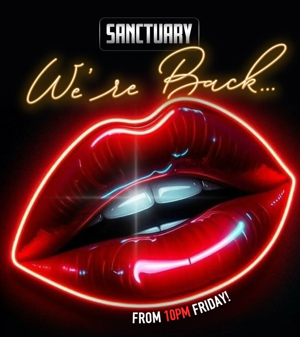 WE&rsquo;RE BACK TONIGHT - SEE YOU FROM 10PM 💋