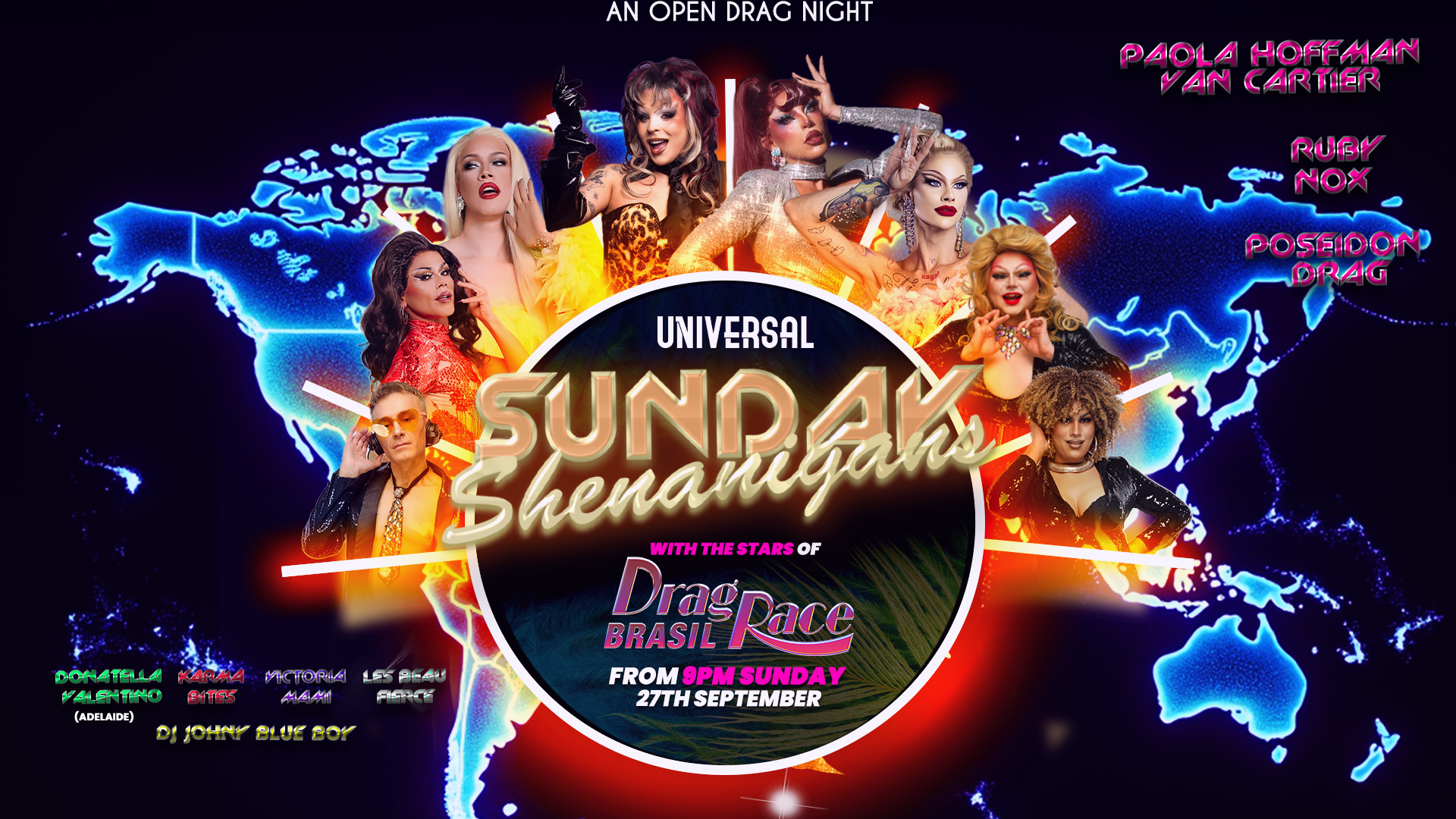 Sunday Shenanigans: With The Stars of Drag Race Brazil!