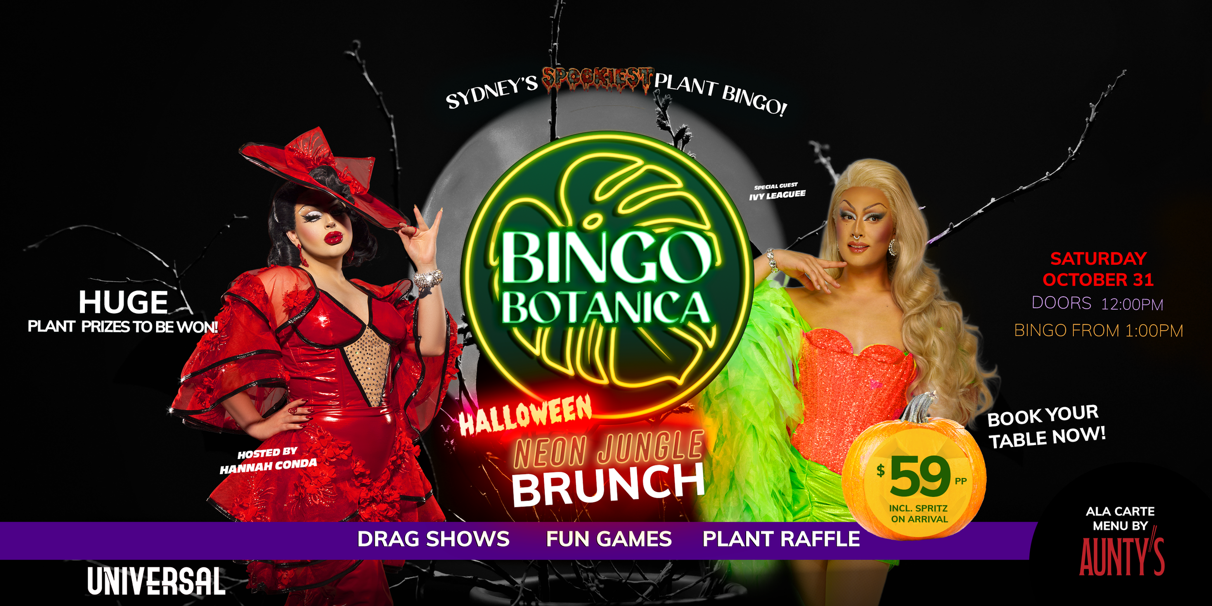 Bingo Botanica: Halloween Brunch