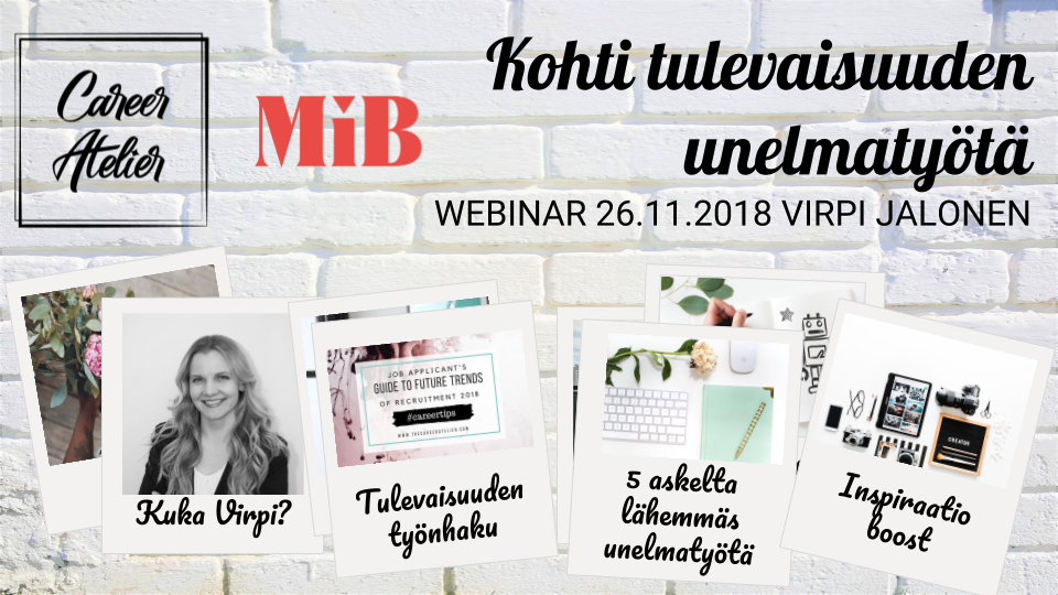 Photos: Virpi Jalonen | Chuttersnap | Jazmin Quaynor | Laura Olsen | Rawpixel Unsplash