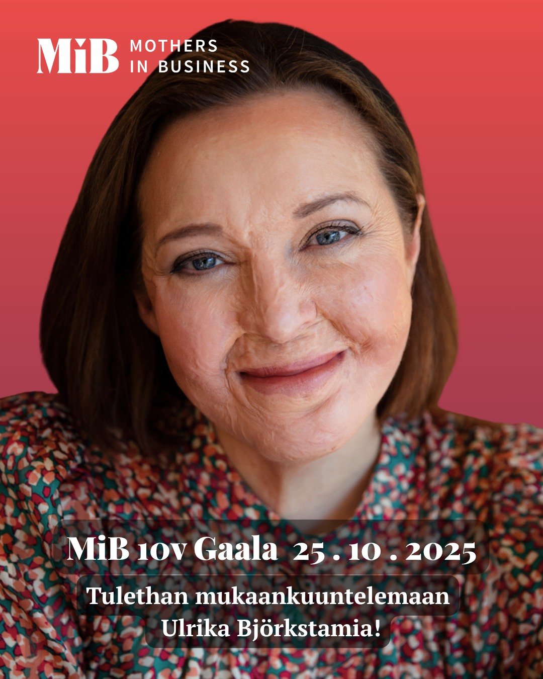 Meill&auml; on ilo saada 10-vuotisgaalaamme mahtavia esiintyji&auml; ja paneelikeskustelijoita. Yksi heist&auml; on s&auml;ken&ouml;iv&auml;n iltagaalamme key note -puhuja Ulrika Bj&ouml;rkstam. 

Ulrika on tunnettu valmentaja, puhuja  ja kirjailija.