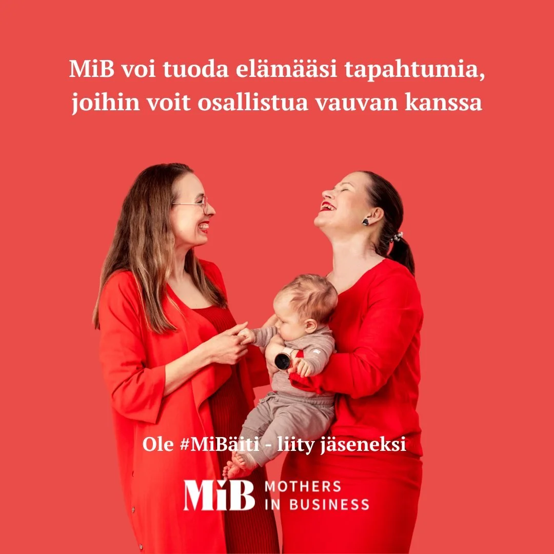📣 Oletko ura&auml;iti, joka yhdist&auml;&auml; ty&ouml;el&auml;m&auml;n ja lapsiperhearjen? Kaipaatko vertaistukea tai verkostoituminen muiden huikeiden naisten seurassa? Oletko aina pohtinut MiBiin liittymist&auml;? 

Jos olet &auml;iti joka tykk&a