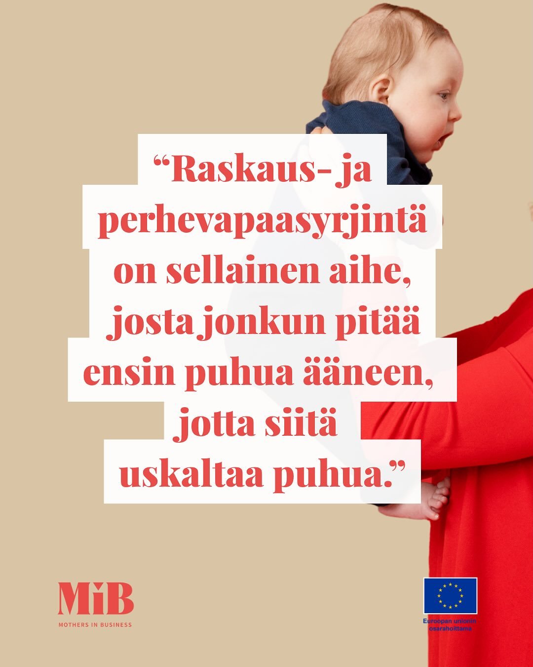 Mutta oliko t&auml;m&auml; nyt edes syrjint&auml;&auml;? Sit&auml; moni j&auml;&auml; miettim&auml;&auml;n, kun ty&ouml;el&auml;m&auml;ss&auml; alkaa tapahtua kummia raskauden tai perhevapaiden my&ouml;t&auml;. Uralla eteneminen hidastuu oudosti. Et 