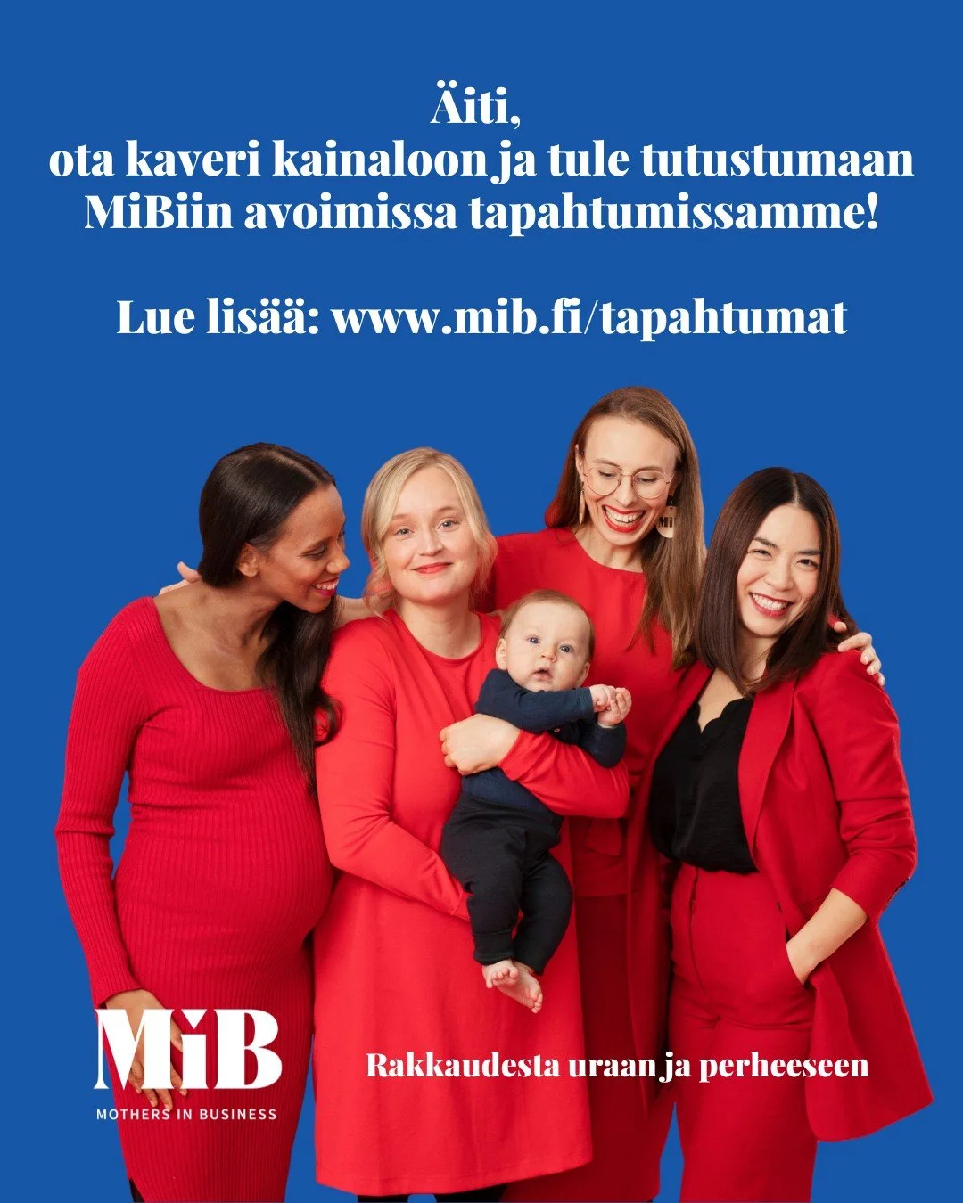 ⭐ Tule tutustumaan MiB-&auml;itien verkostoon  ja toimintaan kaikille avoimissa tapahtumissamme T&Auml;LL&Auml; VIIKOLLA! Voit osallistua vauvan kanssa tai yksin, ilman liittymisvelvoitteita! ⭐

Tule tutustumaan ura&auml;itien ykk&ouml;sverkostoon - 