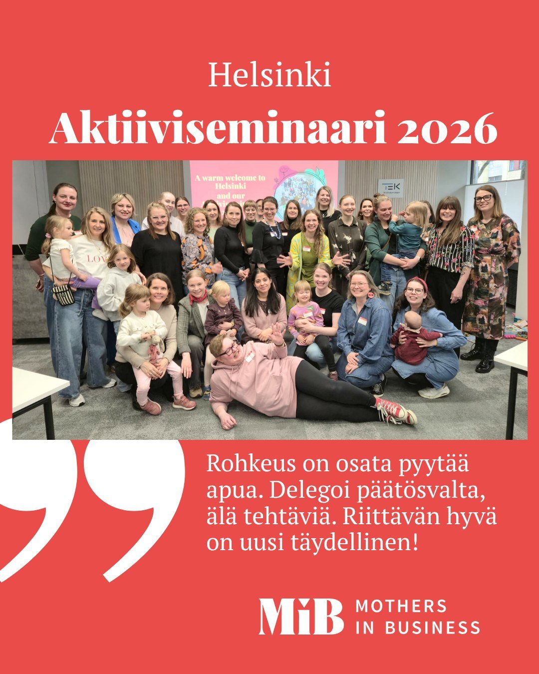 MiBin aktiiviseminaaria vietettiin eilen 25.4. innostuneissa tunnelmissa Pasilassa!

P&auml;iv&auml; kokosi aktiivit yhteen MiBin toimistolle Insin&ouml;&ouml;rit &amp; Ekonomit -talolle jakamaan ajatuksia, oppimaan uutta ja vahvistamaan sit&auml; ai