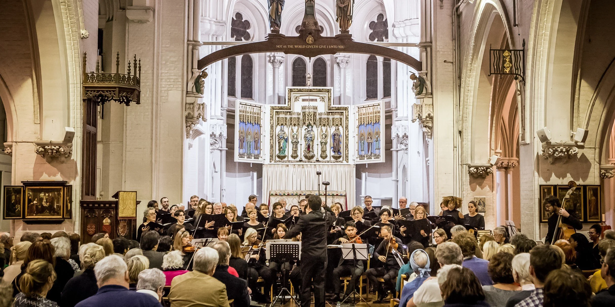 London Classical Choir and Orchestra performing A Concert for the Homeless