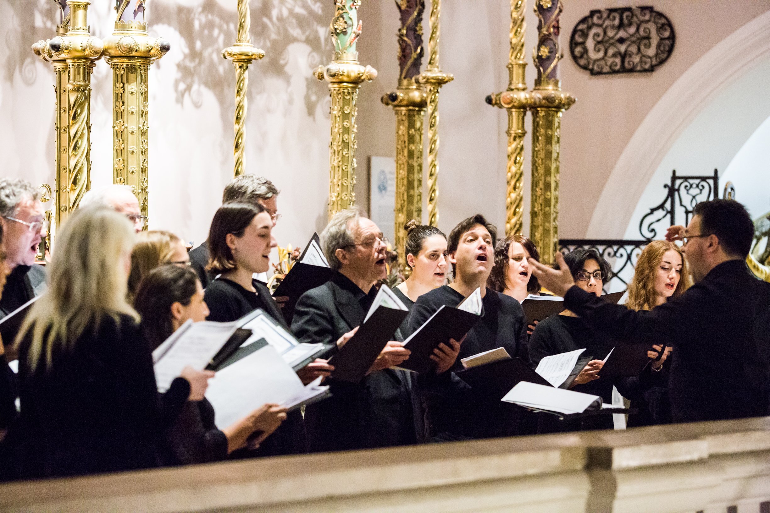 London Classical Choir singing at the Victoria and Albert Museum
