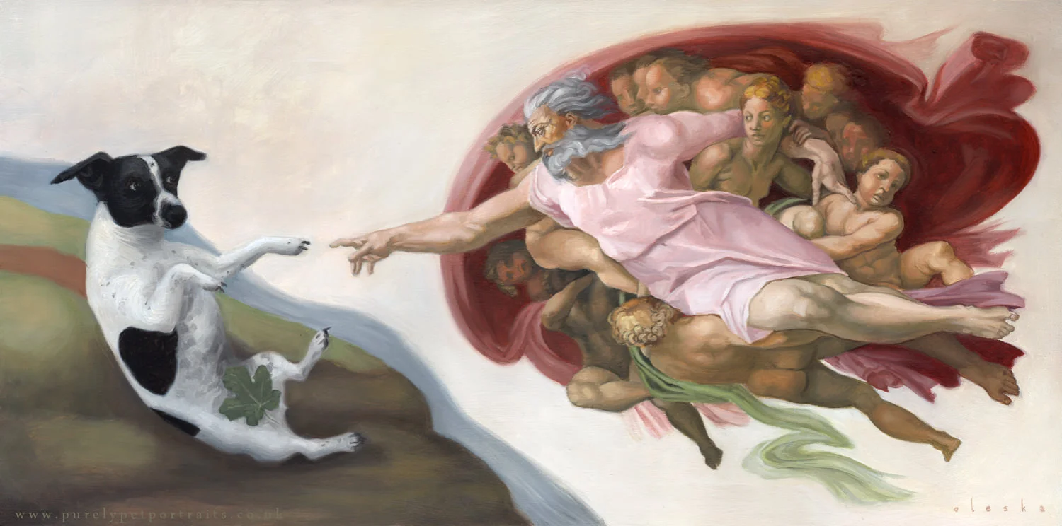 Creation of Denzel by www.purelypetportraits.co.uk
