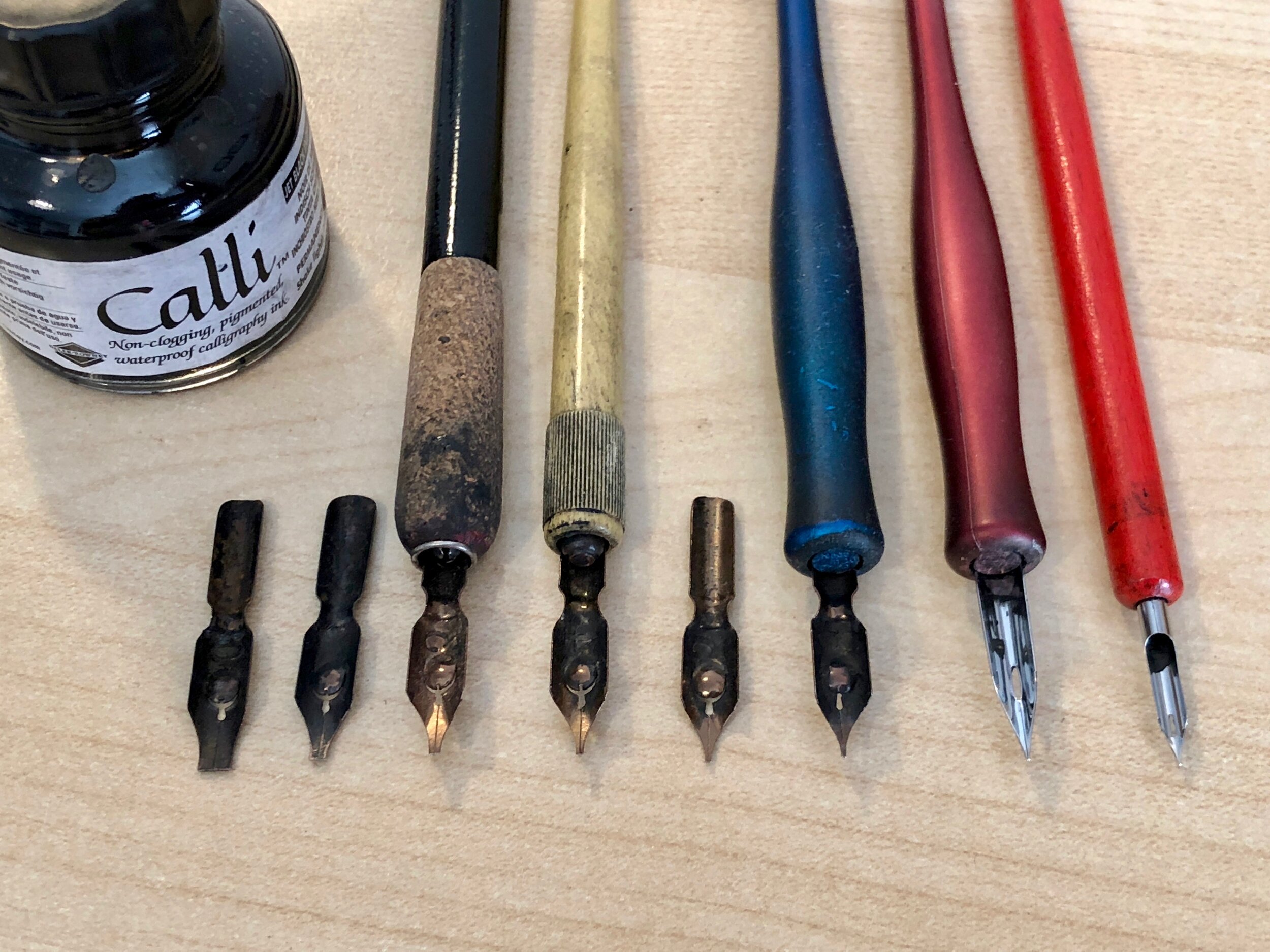 Nibs for calligraphy