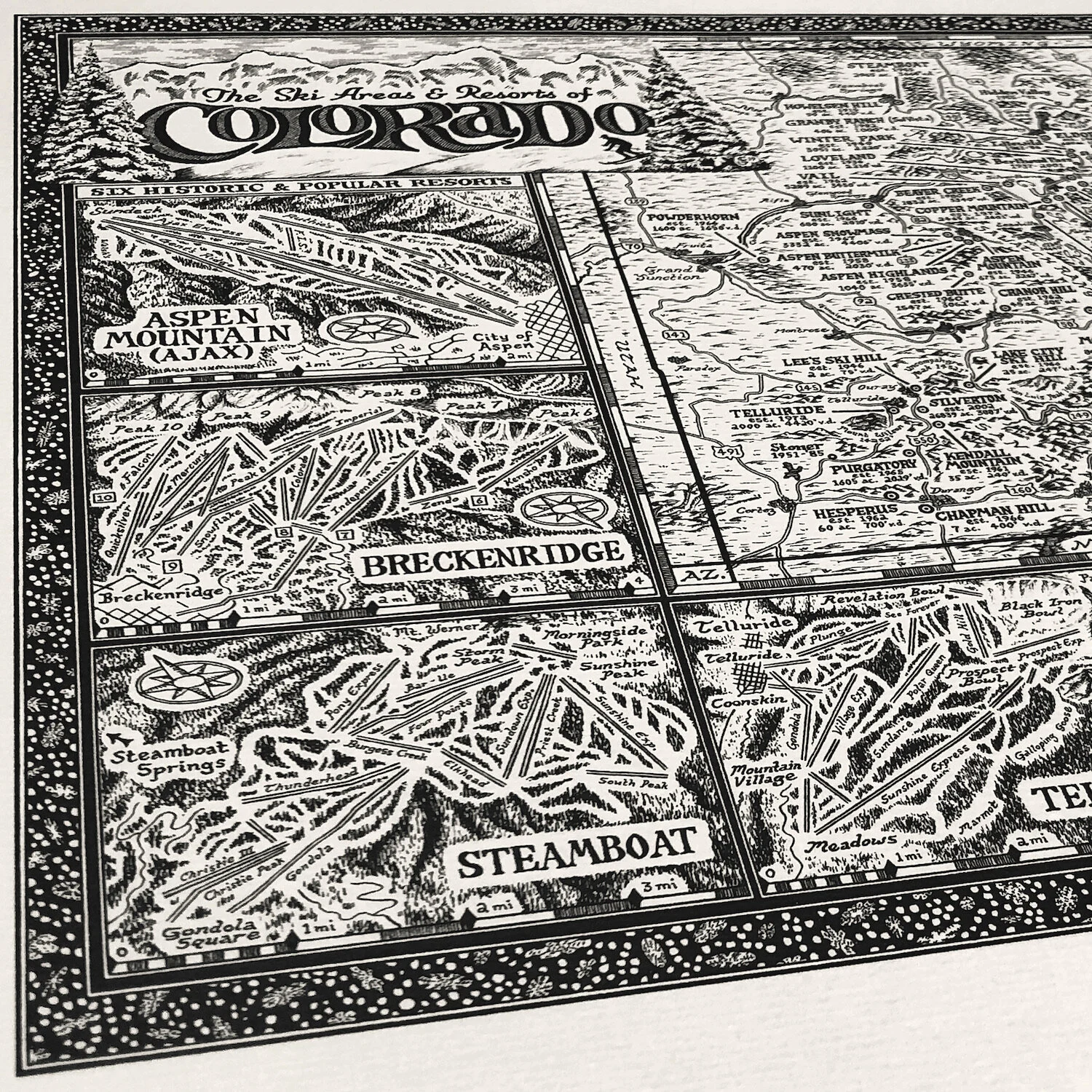 Manuscript Maps — The Colorado Ski Map