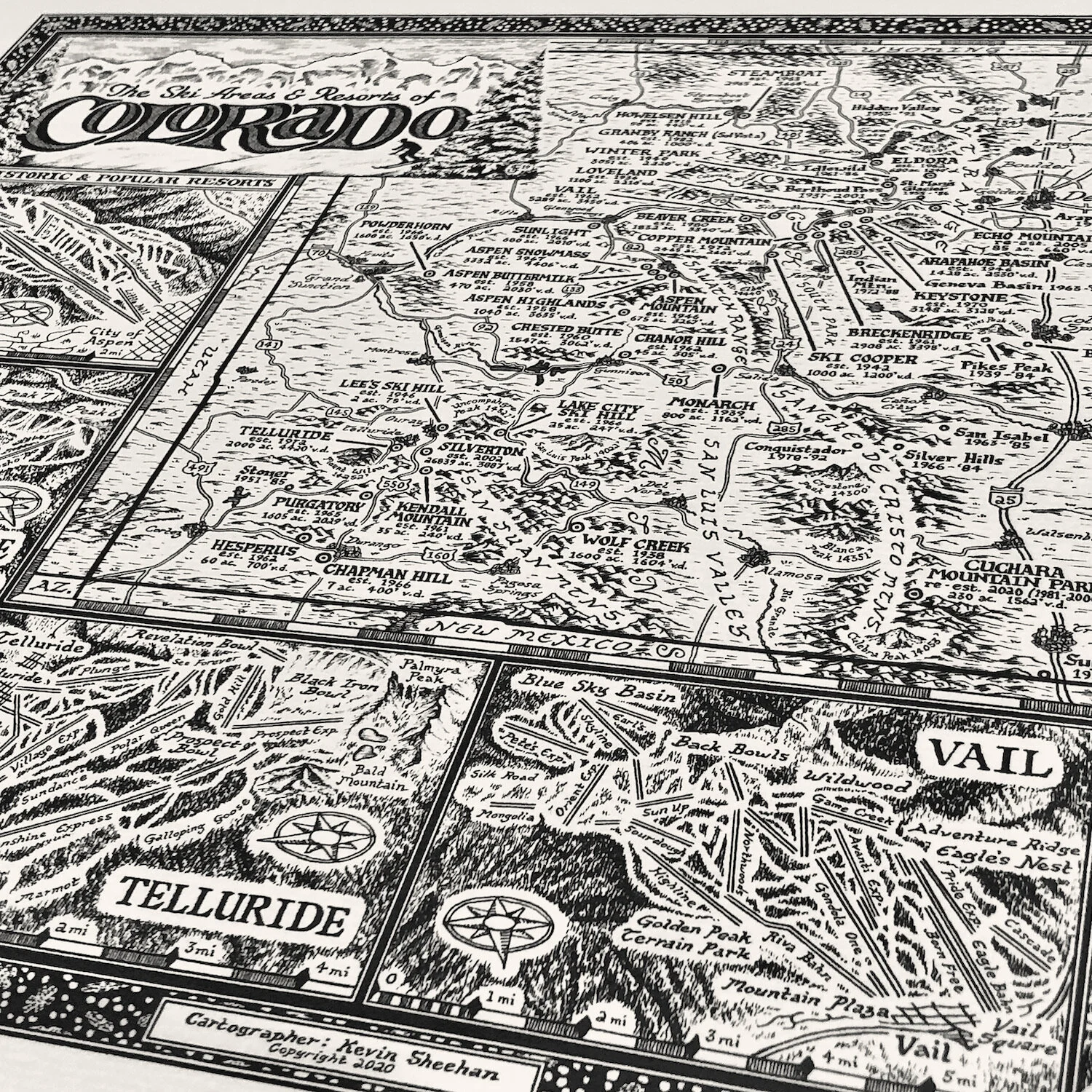 Manuscript Maps — The Colorado Ski Map