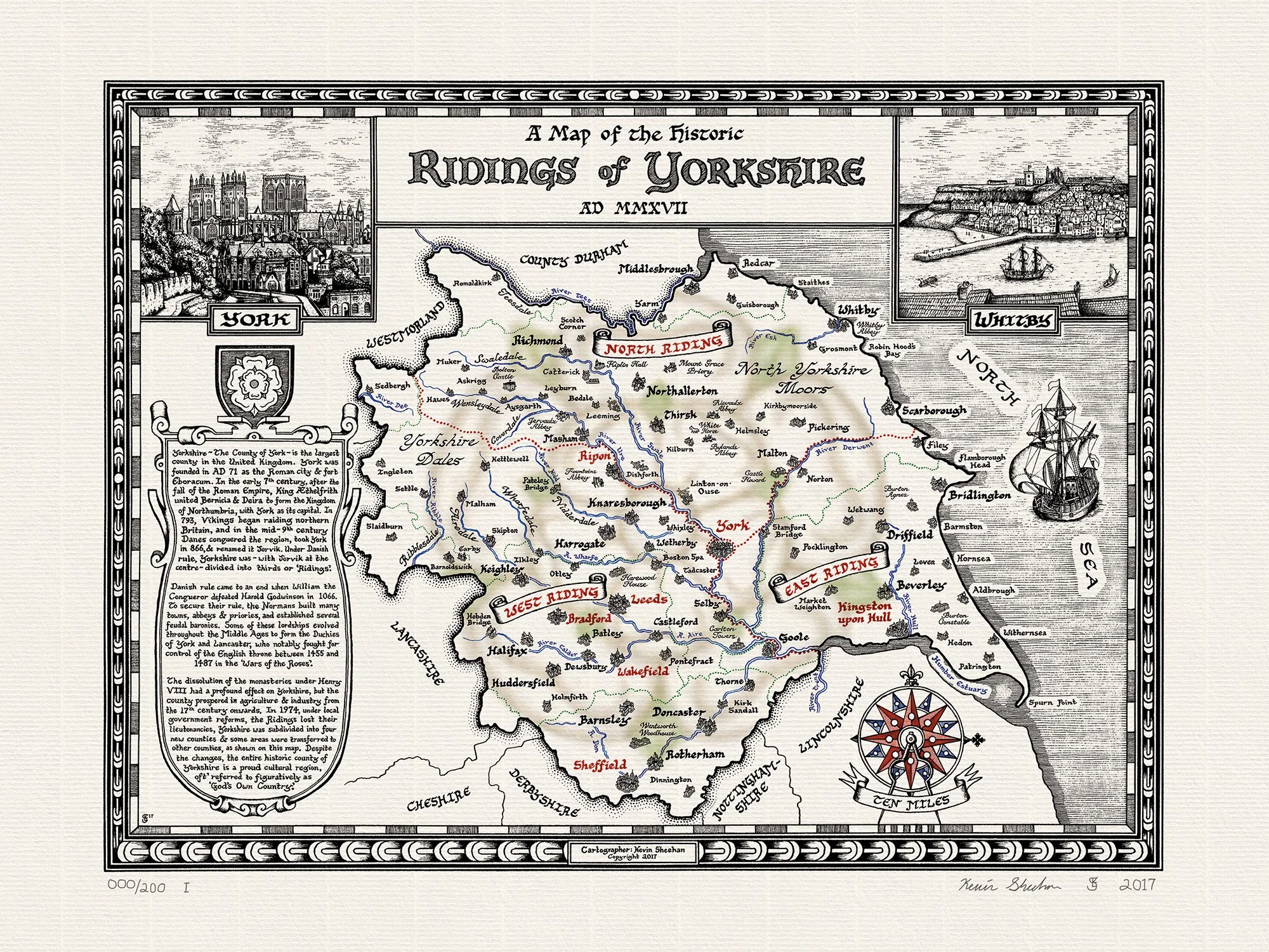 Manuscript Maps Yorkshire Ridings Map manuscript-maps-yorkshire-ridings-map