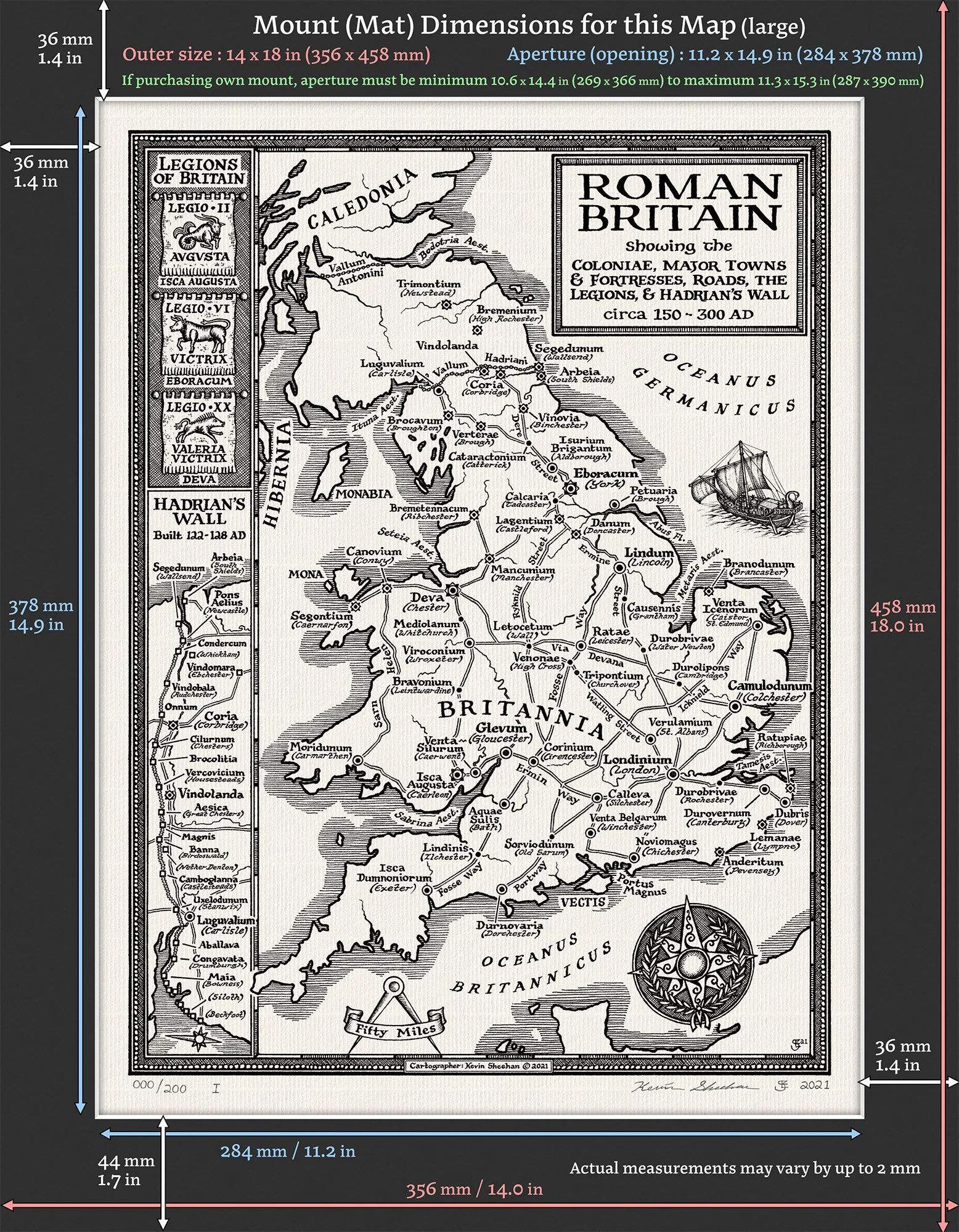 Manuscript Maps — Map of Roman Britain