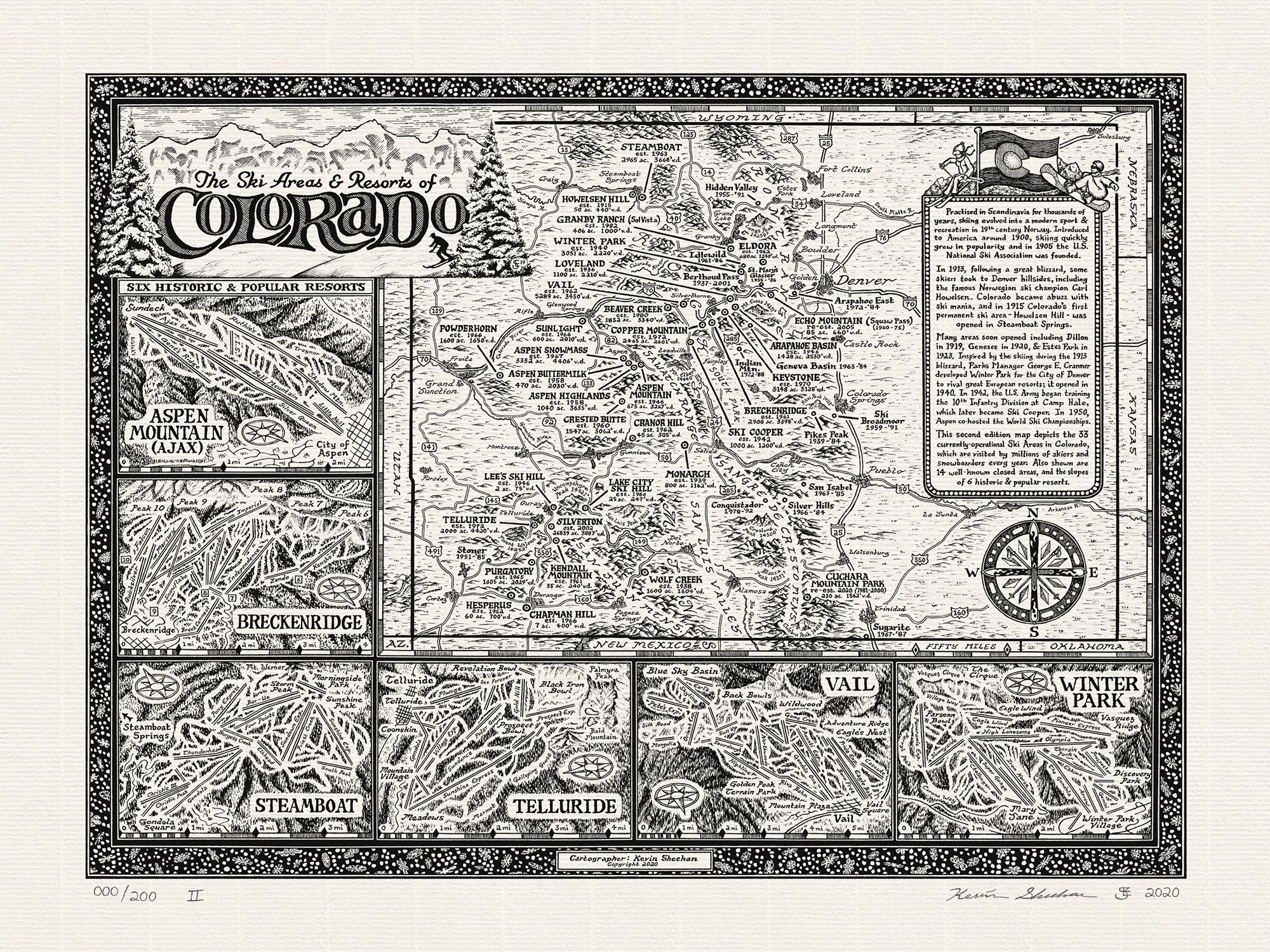 Manuscript Maps — The Colorado Ski Map