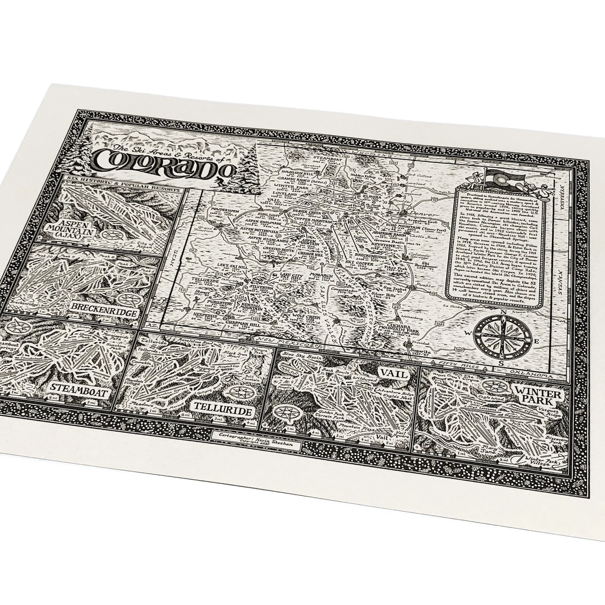 Manuscript Maps — The Colorado Ski Map