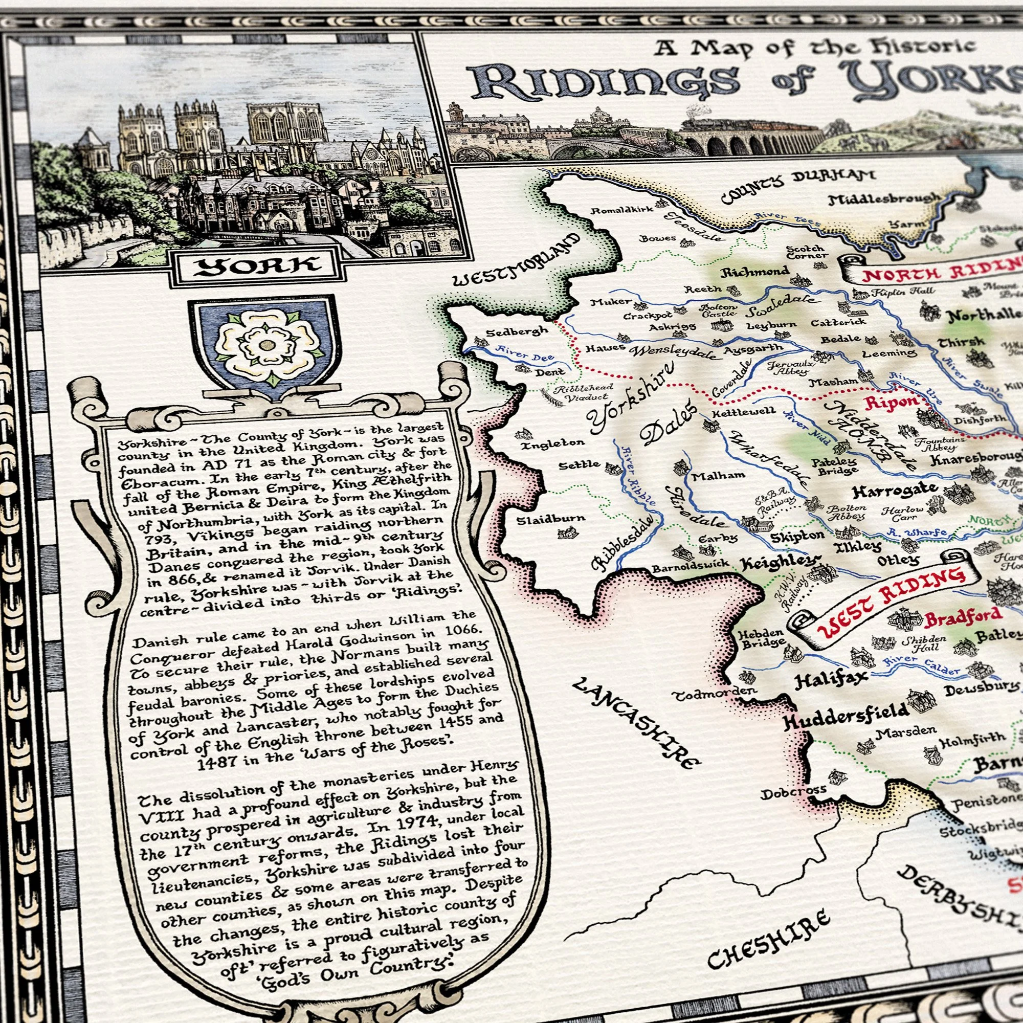 Manuscript Maps Yorkshire Ridings Map manuscript-maps-yorkshire-ridings-map