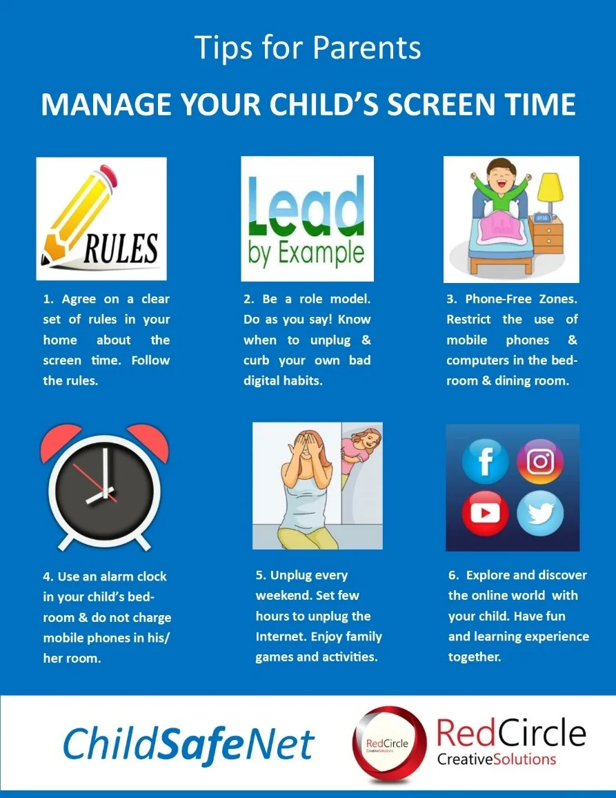 Why parents should manage children's screen time — ChildSafeNet - Safe Screen Time Practices For Kids