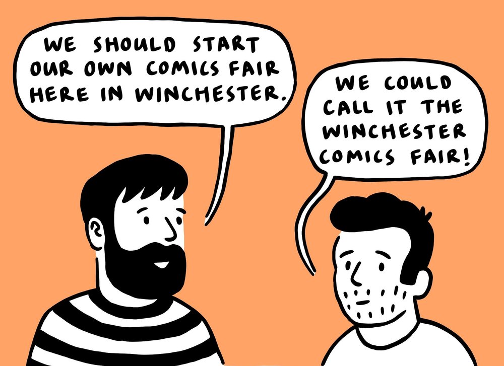 The Nutshell Winchester Comics Fair