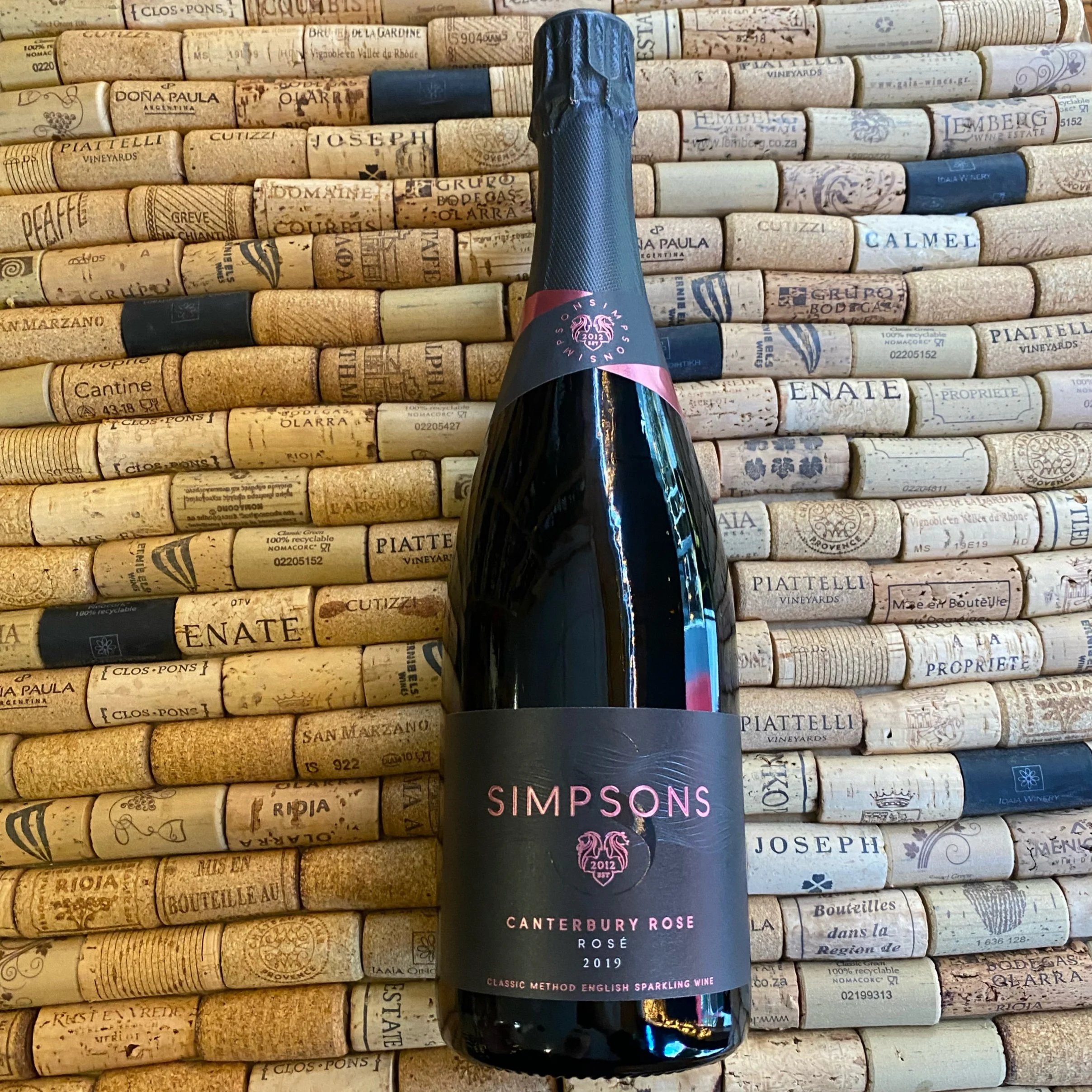 Simpsons Canterbury Rose Sparkling, England