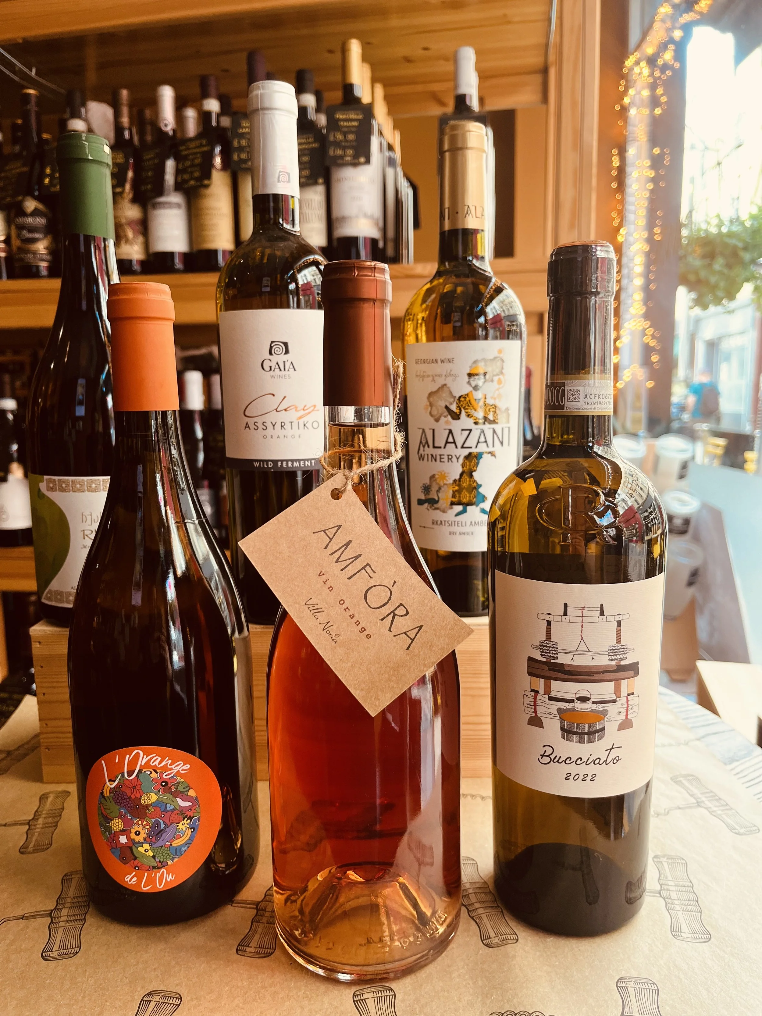 Orange Wine Flight