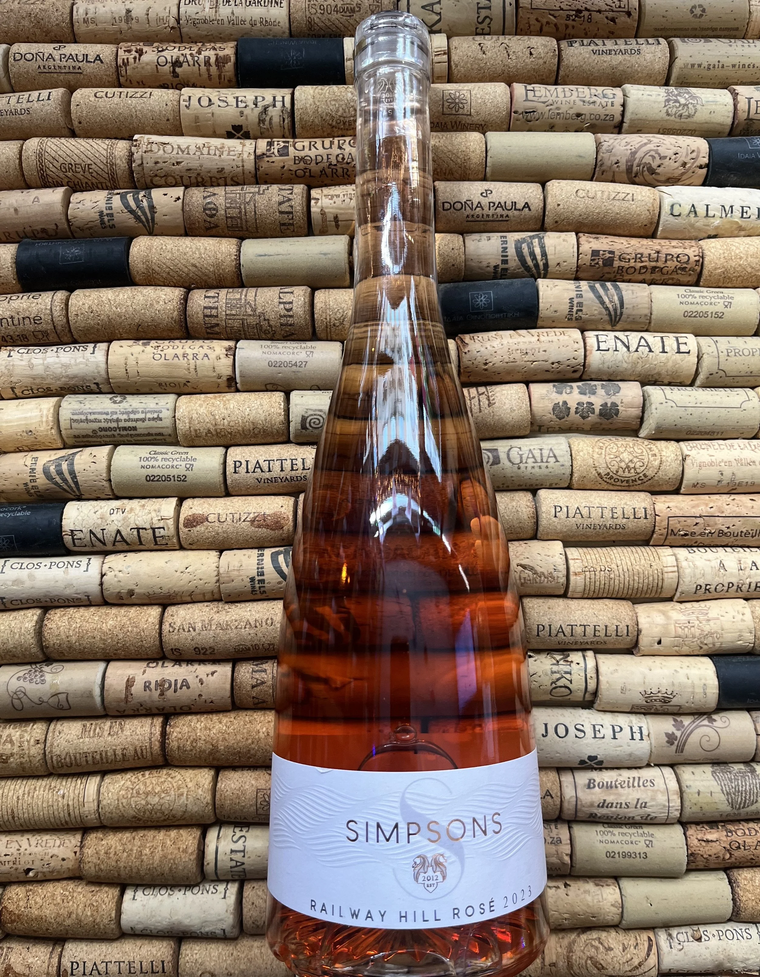 Simpsons Wine Estate, Kent, 'Railway Hill', Rosé, England