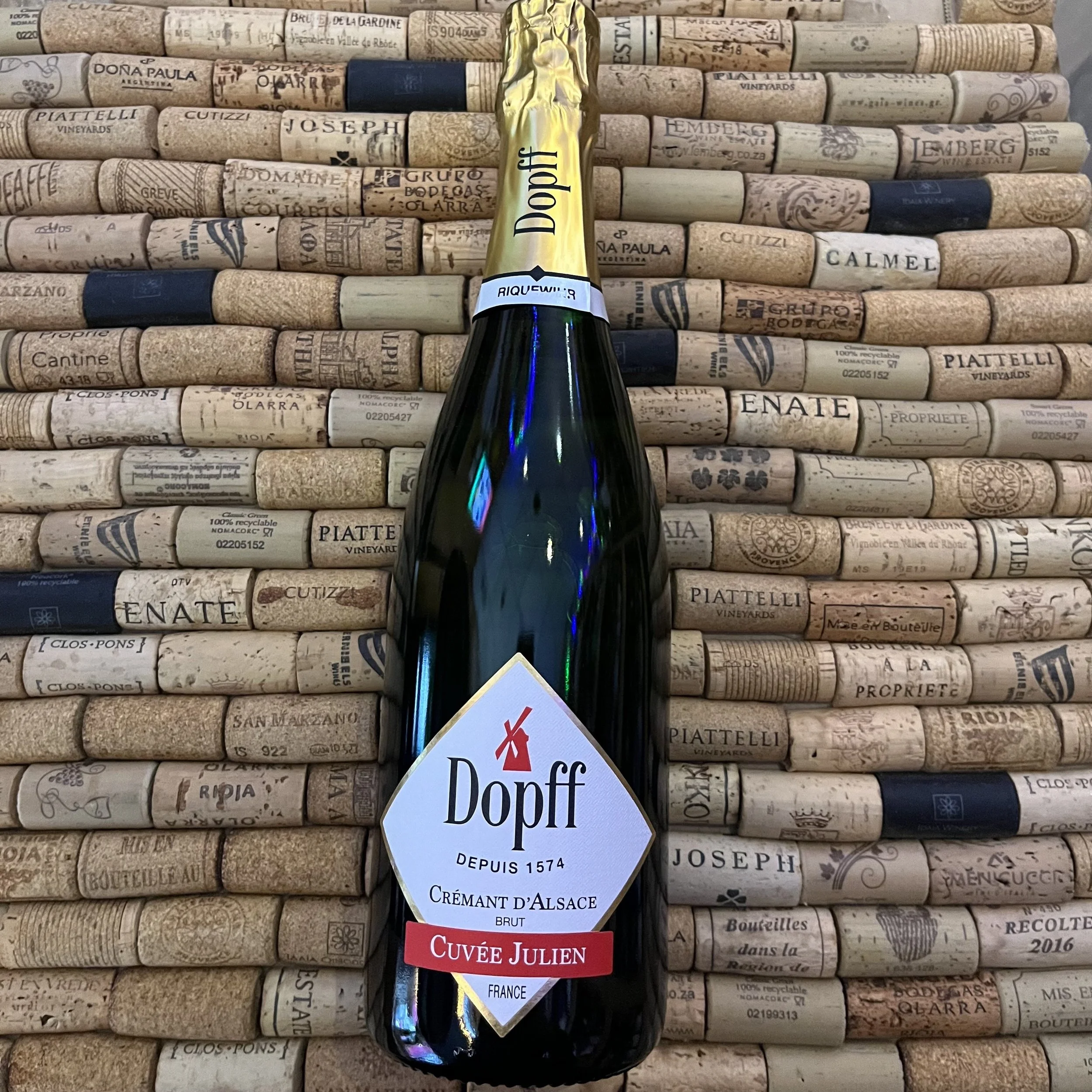 Dopff au Moulin, Alsace 'Cuvée Julien Brut', Crémant d'Alsace NV